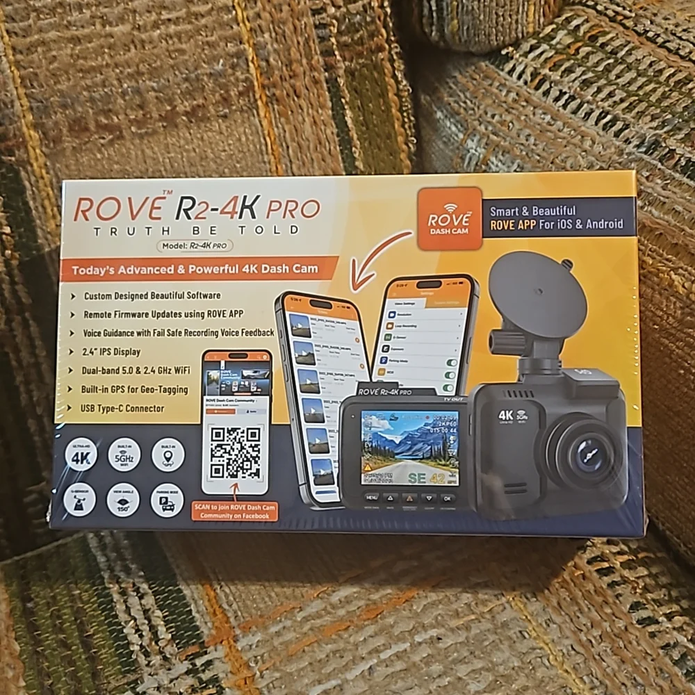 COPY - ROVE R2-4K PRO Dash Cam
